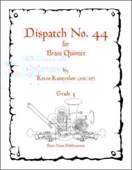 Dispatch No. 44 Brass Quintet cover Thumbnail